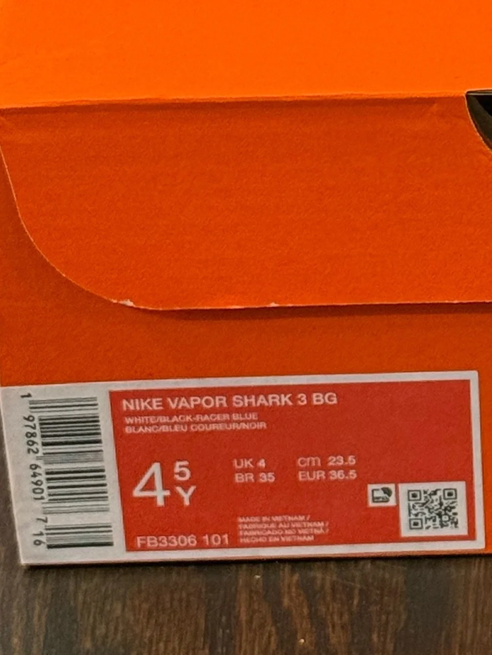 Nike Vapor Shark 3 - Big Kids' Football Cleats